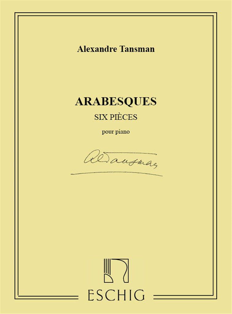 6 Arabesques Piano